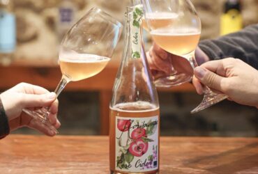 La sidra, al centro